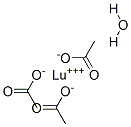 Lutetium(III) acetate hydrate Structure,304675-59-0Structure