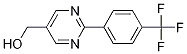 5-Pyrimidinemethanol, 2-[4-(trifluoromethyl)phenyl]- Structure,304693-60-5Structure