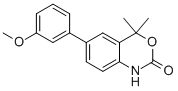 6-(3-Methoxyphenyl)-4,4-dimethyl-1h-benzo[d][1,3]oxazin-2(4h)-one Structure,304854-36-2Structure