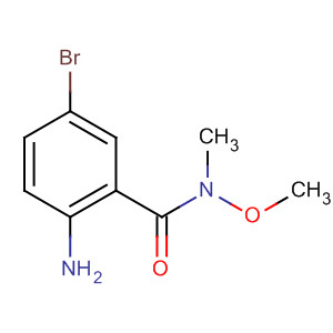 2-Amino-5-bromo-n-methoxy-n-methyl-benzamide Structure,304854-54-4Structure