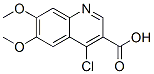 4-氯-6,7-二甲氧基-3-喹啉羧酸結(jié)構(gòu)式_305801-19-8結(jié)構(gòu)式