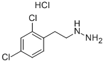 1-(2,4-Dichlorophenethyl)hydrazine hydrochloride Structure,30595-57-4Structure