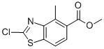 Methyl 2-chloro-4-methylbenzothiazole-5-carboxylate Structure,306276-86-8Structure