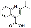 2-(1-甲基乙基)-4-喹啉羧酸結(jié)構(gòu)式_306749-60-0結(jié)構(gòu)式