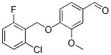 4-[(2-Chloro-6-fluorobenzyl)oxy]-3-methoxybenzaldehyde Structure,306934-75-8Structure