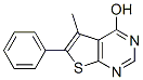 5-Methyl-6-phenylthieno[2,3-d]pyrimidin-4-ol Structure,306934-76-9Structure