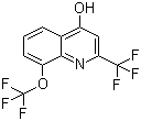 8-(Trifluoromethoxy)-2-(trifluoromethyl)-4-quinolinol Structure,306935-26-2Structure