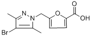 5-[(4-Bromo-3,5-dimethyl-1h-pyrazol-1-yl)methyl]-2- Structure,306935-28-4Structure