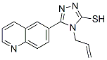 4-(Allyl)-5-(quinol-6-yl)-1,2,4-triazole-3-thiol Structure,306935-48-8Structure