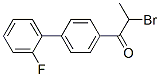 2-Bromo-1-(2-fluoro[1,1-biphenyl]-4-yl)propan-1-one Structure,306936-01-6Structure