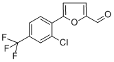 5-(2-Chloro-4-(trifluoromethyl)phenyl)furan-2-carbaldehyde Structure,306936-04-9Structure