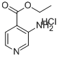 3-Amino-isonicotinic acid ethyl ester hydrochloride Structure,306936-11-8Structure