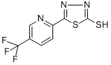 5-[5-(Trifluoromethyl)pyridin-2-yl]-1,3,4-thiadiazole-2-thiol Structure,306936-73-2Structure