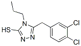 5-(3,4-Dichlorobenzyl)-4-propyl-1,2,4-triazole-3-thiol Structure,306936-92-5Structure