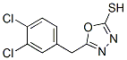 5-(3,4-Dichlorobenzyl)-1,3,4-oxadiazole-2-thiol Structure,306936-93-6Structure