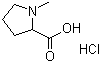 1-Methylprrolidine-2-carboxylic acid hydrochloride Structure,30727-22-1Structure