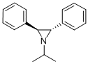 Trans-1-Isopropyl-2,3-diphenylaziridine Structure,307310-76-5Structure