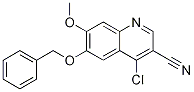 4-Chloro-7-methoxy-6-(phenylmethoxy)-3-quinolinecarbonitrile Structure,307353-94-2Structure