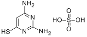 2,4-Diamino-6-mercapto-pyrimidine sulfate Structure,307496-37-3Structure