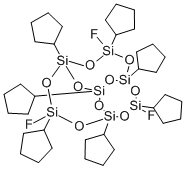 Endo-3,7,14-Trifluoro-1,3,5,7,9,11,14-heptacyclopentyltricyclo[7.3.3.15,11]heptasiloxane Structure,307531-89-1Structure