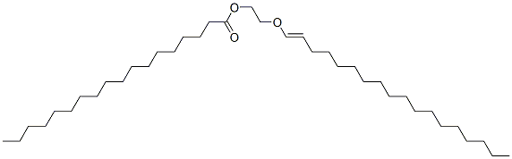 2-[(e)-1-十八烷基氧基]硬脂酸乙酯結構式_30760-06-6結構式