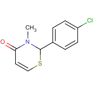 2-(4-Chlorophenyl)-3-methyl-tetrahydro-1,3-thiazine-4-one Structure,30897-26-8Structure