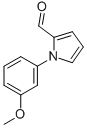 1-(3-Methoxy-phenyl)-1h-pyrrole-2-carbaldehyde Structure,309735-42-0Structure