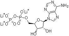 Adenosine-5-diphosphate trilithium salt Structure,31008-64-7Structure