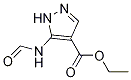 Ethyl 5-(formylamino)-1h-pyrazole-4-carboxylate Structure,31055-19-3Structure