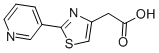 (2-Pyridin-3-yl-1,3-thiazol-4-yl)acetic acid Structure,31112-90-0Structure