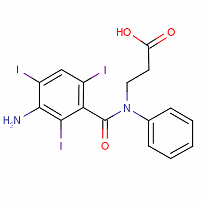 碘苯扎酸結(jié)構(gòu)式_3115-05-7結(jié)構(gòu)式