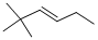 Trans-2,2-dimethyl-3-hexene Structure,3123-93-1Structure