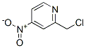 2-Chloromethyl-4-nitro-pyridine Structure,312321-71-4Structure