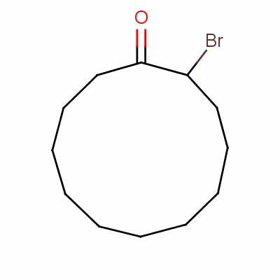 Cyclododecanone,2-bromo- Structure,31236-94-9Structure