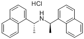 Bis[(r)-(-)-(1-naphthyl)ethyl]amine hydrochloride Structure,312619-39-9Structure