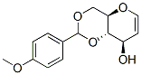 4,6-O-(4-甲氧基芐烯)-D-己烯糖結構式_312623-79-3結構式