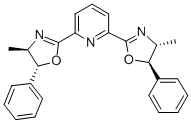 2,6-Bis[(4R,5R)-4-methyl-5-phenyl-2-oxazolinyl]pyridine Structure,312624-05-8Structure