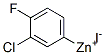 3-Chloro-4-fluorophenylzinc iodide Structure,312624-19-4Structure