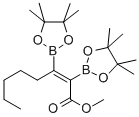 Methyl (z)-oct-2-enoate-2,3-diboronic acid, pinacol ester Structure,312693-51-9Structure