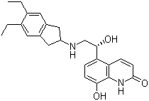 茚達(dá)特羅結(jié)構(gòu)式_312753-06-3結(jié)構(gòu)式