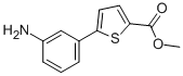 Methyl 5-(3-aminophenyl)thiophene-2-carboxylate Structure,312760-56-8Structure