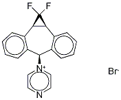 1,1-Difluorocyclopropane-1-dibenzosuberyl pyrazinium bromide Structure,312905-15-0Structure