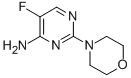 5-Fluoro-2-(4-morpholinyl)-4-pyrimidinamine Structure,312928-75-9Structure