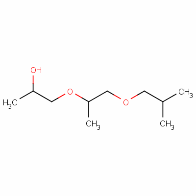 1-(2-異丁氧基-1-甲基乙氧基)丙烷-2-醇結(jié)構(gòu)式_31334-48-2結(jié)構(gòu)式