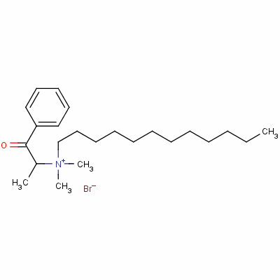 Dodecyldimethyl(alpha-methylphenacyl)ammonium bromide Structure,31351-20-9Structure