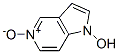 1H-pyrrolo[3,2-c]pyridine, 1-hydroxy-, 5-oxide Structure,313528-28-8Structure
