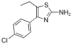 4-(4-Chlorophenyl)-5-ethyl-1,3-thiazol-2-amine Structure,313533-99-2Structure