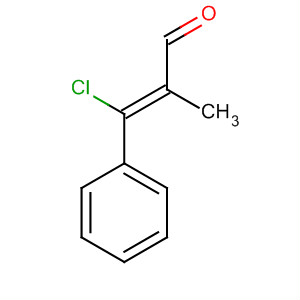 (Z)-3-chloro-2-methyl -3-phenyl -acrylaldehyde Structure,31357-81-0Structure