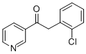 2-(2-Chlorophenyl )-1-(pyridin-3-yl )ethanone Structure,31362-68-2Structure