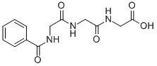 N-Benzoylglycylglycylglycine Structure,31384-90-4Structure